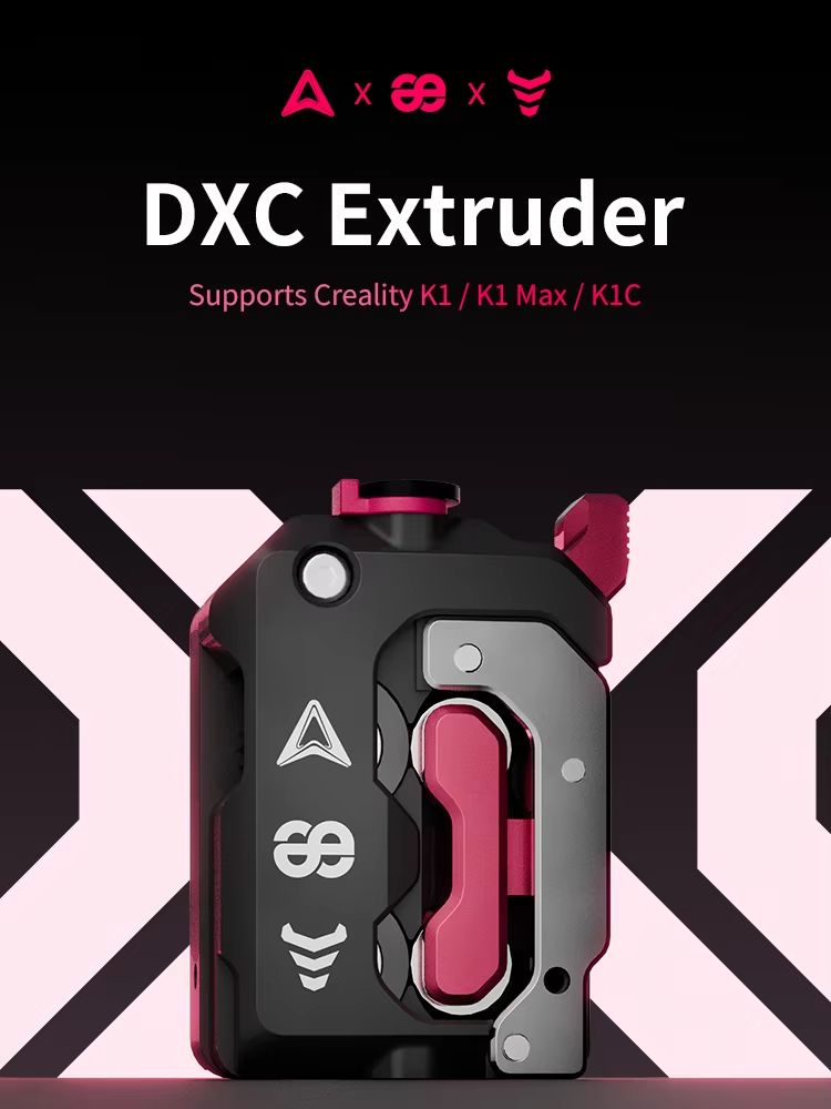 Nozzle Tungsten - Zestaw ekstrudera Phaetus DXC V1.1 bez