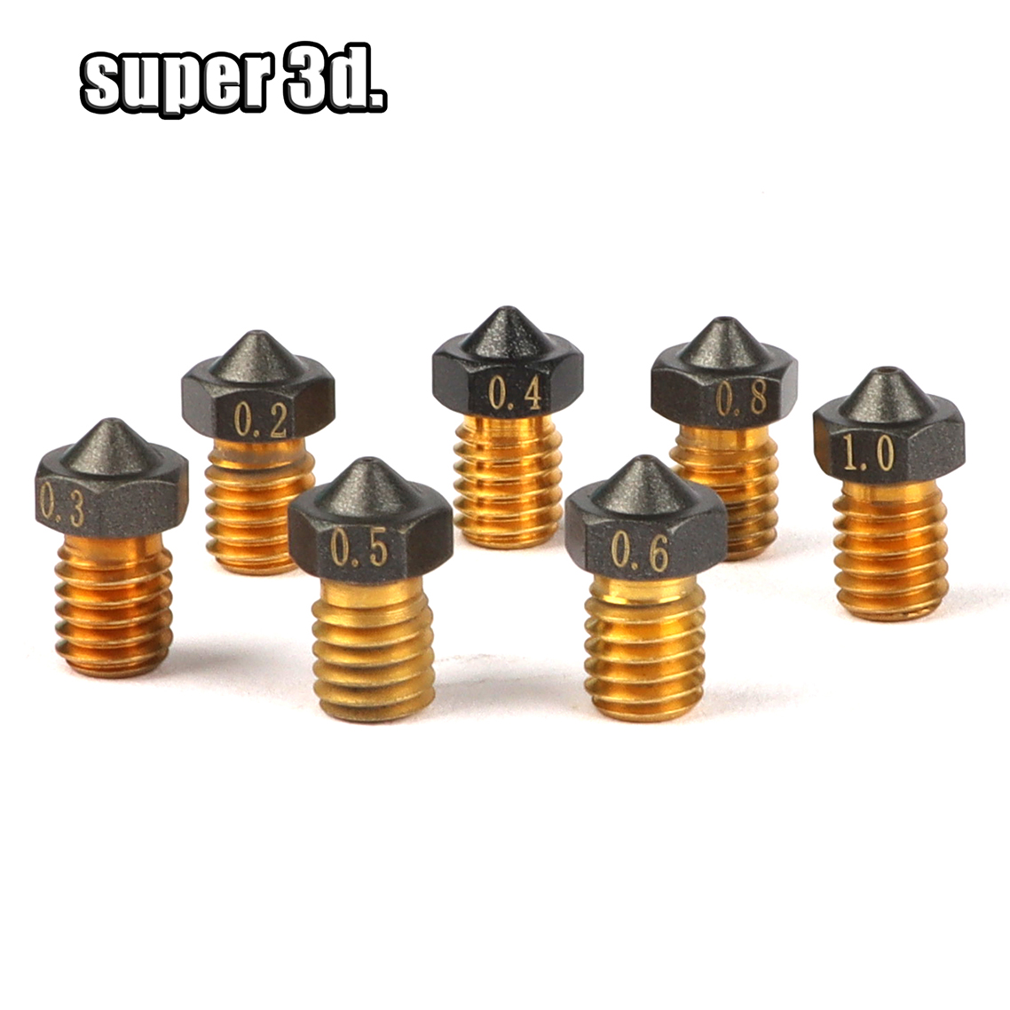 1/2/5Pcs V6 PTFE dysza mosiężn – Nozzle Tungsten recenzja i cena