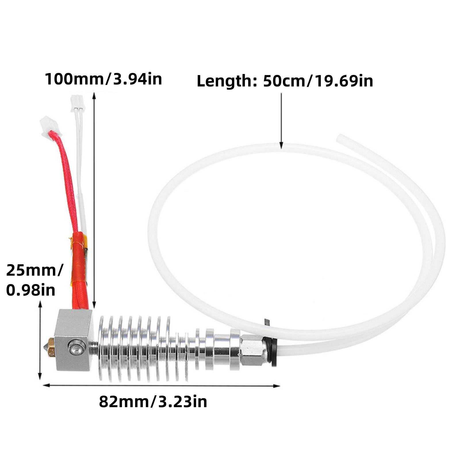 1 szt. Zestaw Hotendu V5 J-Hea – Hotend 0.4Mm recenzja i cena