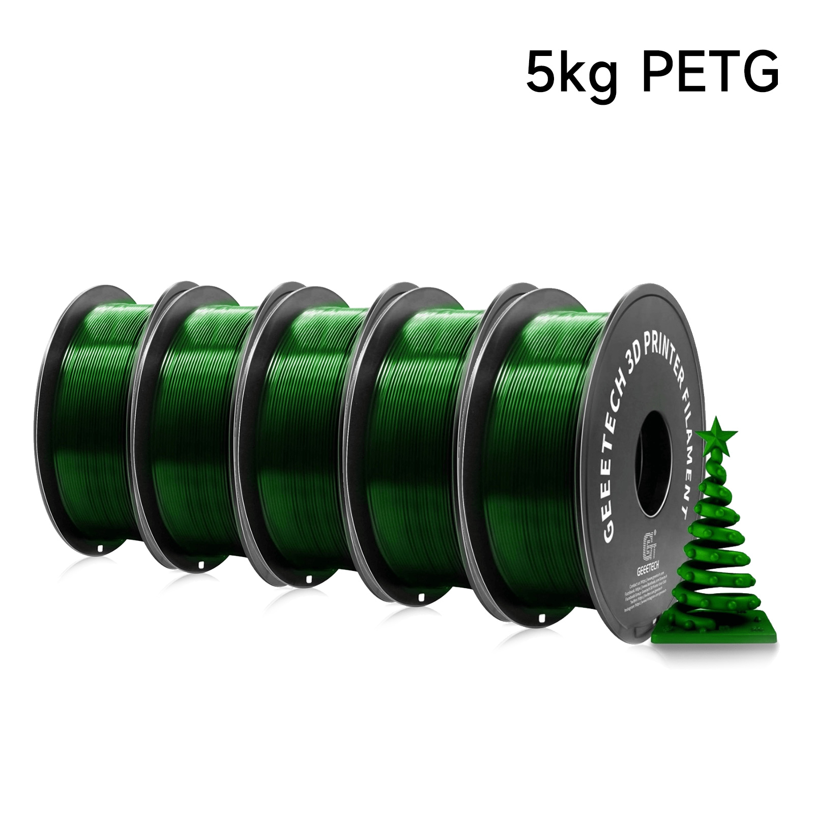 Filament Geeetech 5kg PETG 1.7 – Abs Filament recenzja i cena