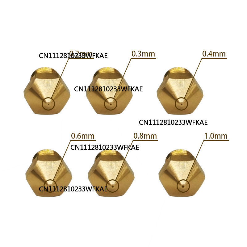 5 szt. dysz do ekstrudera MK10 – Printer Nozzle recenzja i cena