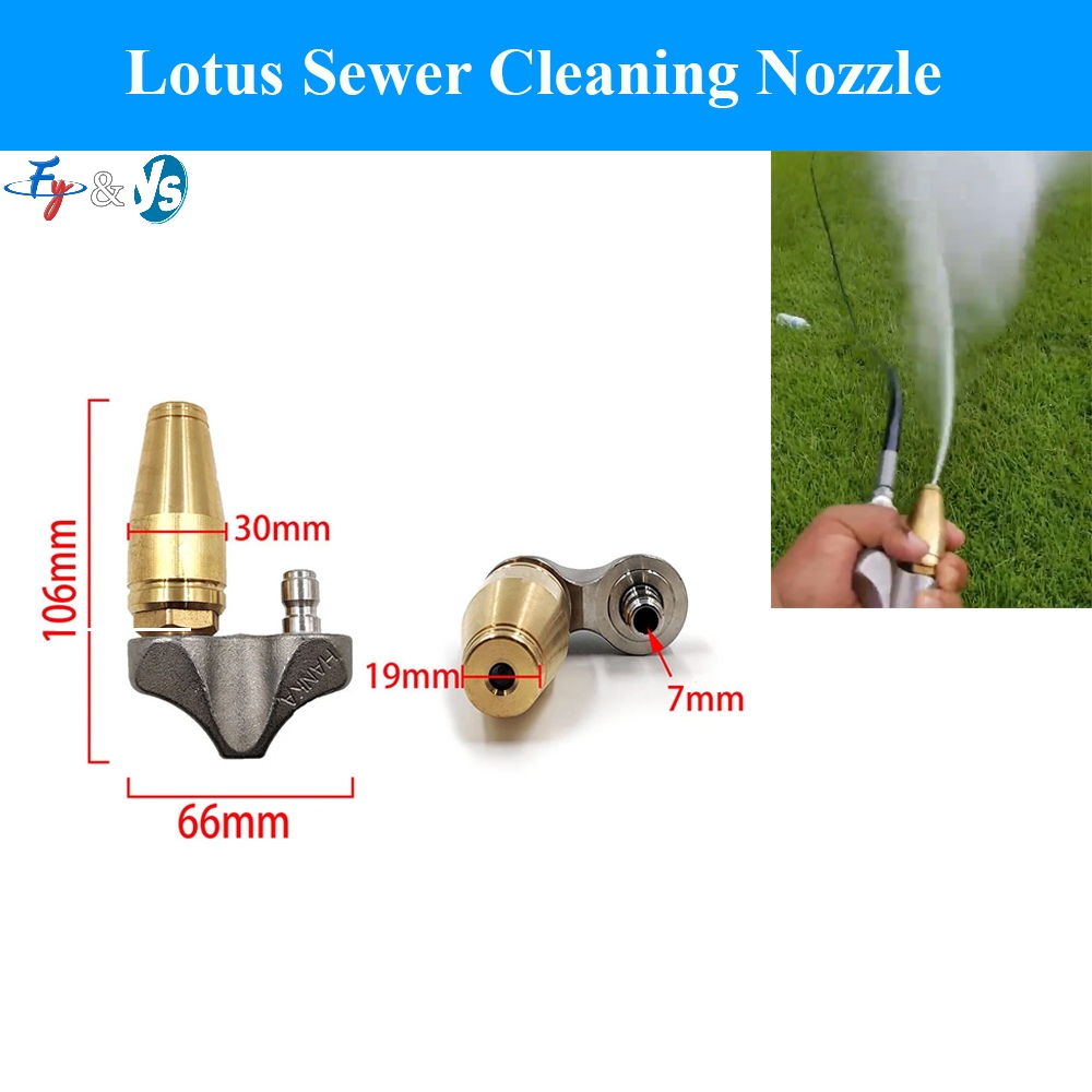 Mosiężna dysza turbo do czyszc – Nozzle Brass recenzja i cena