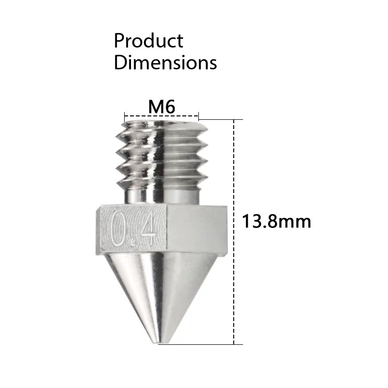 Wzmocniona, hartowana dysza Ra – Printer Nozzle recenzja i cena