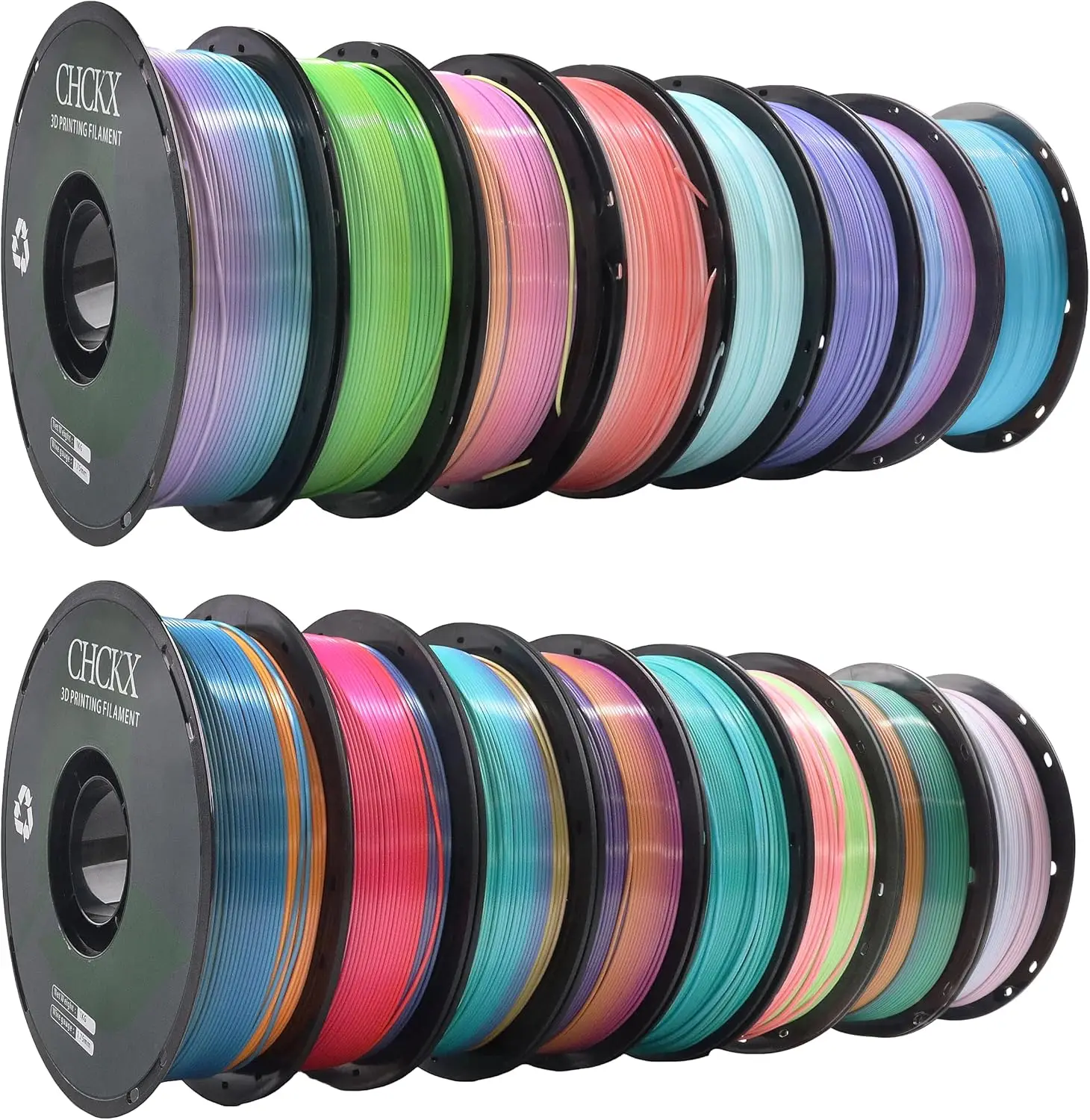 Zestaw 16 sztuk jedwabistego t – Pla Filament recenzja i cena