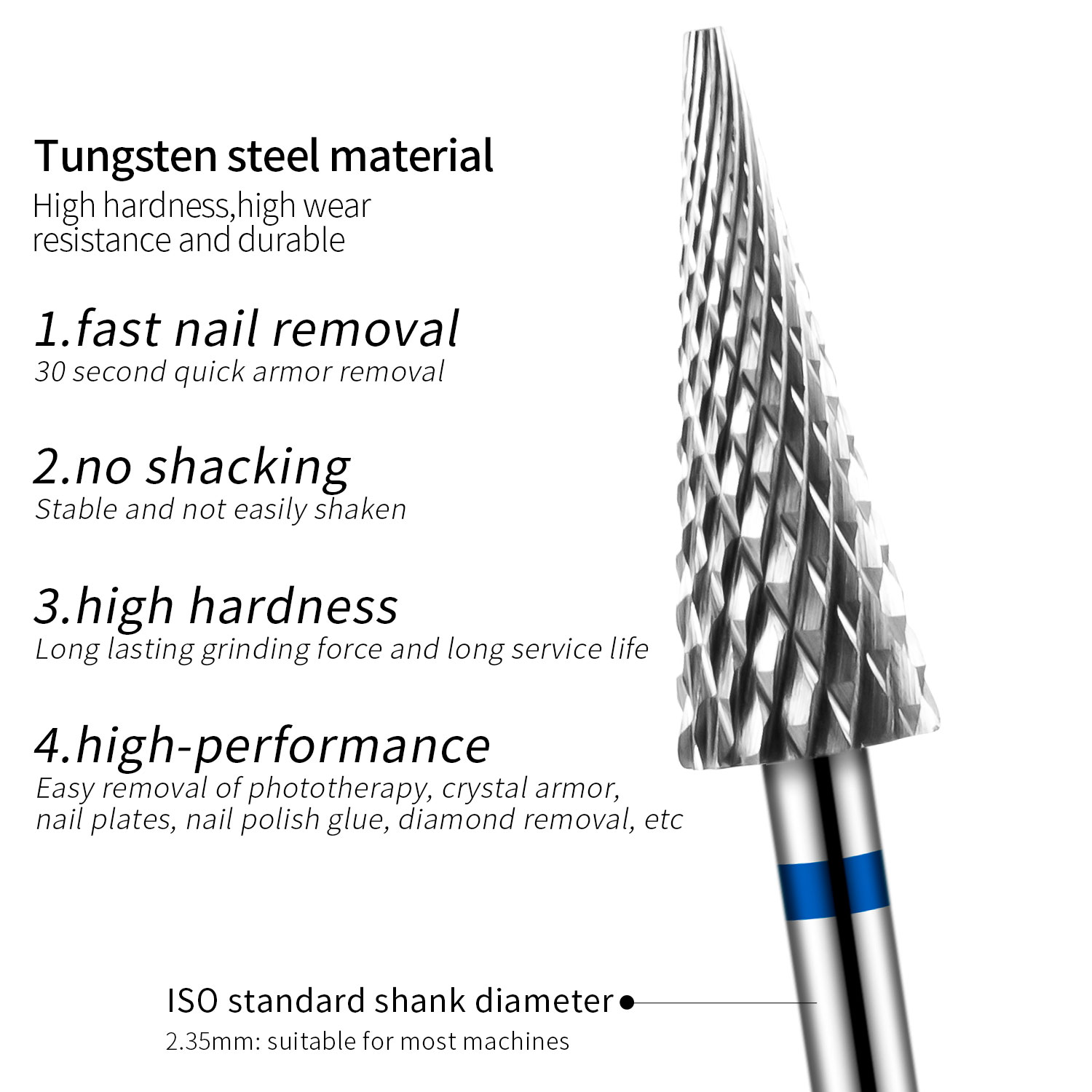 Końcówka wiertła do paznokci z – Nozzle Tungsten recenzja i cena