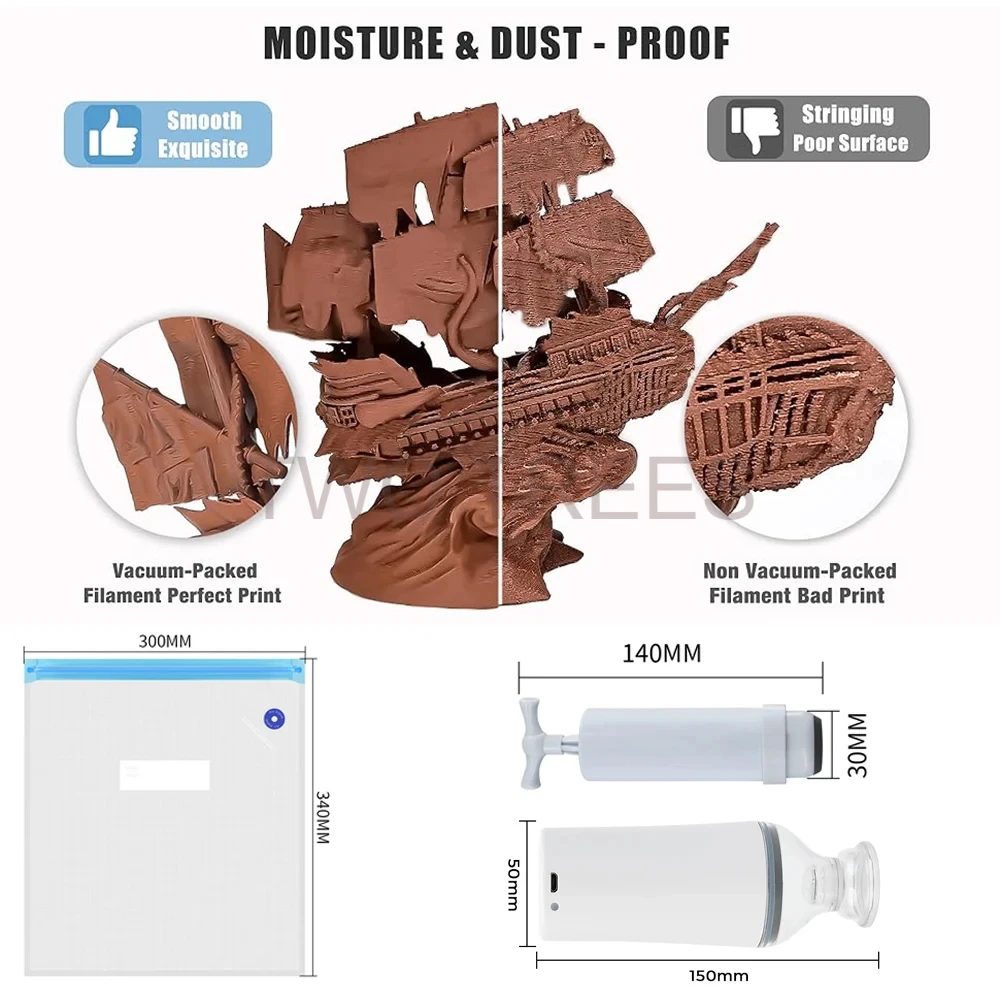 Worek próżniowy do suszenia fi – Abs Filament recenzja i cena