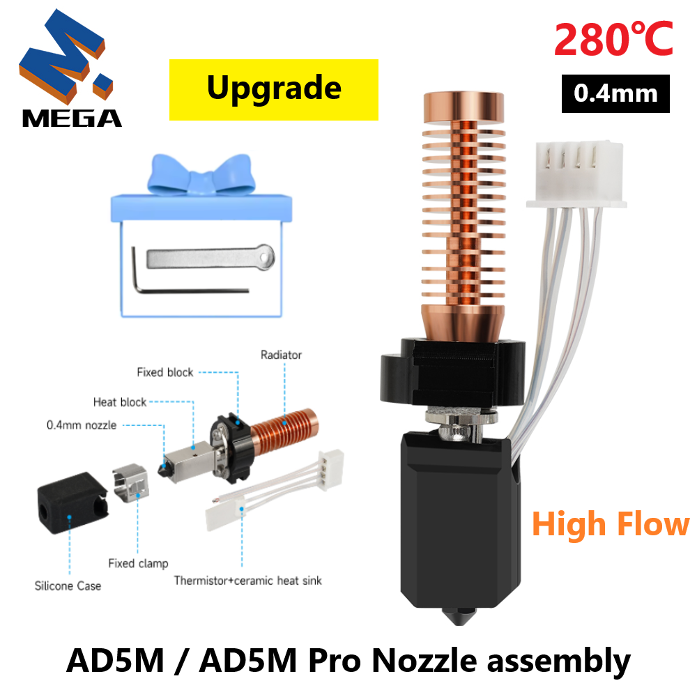 Zestaw dysz do drukarki 3D Fla – Hotend 0.4Mm recenzja i cena