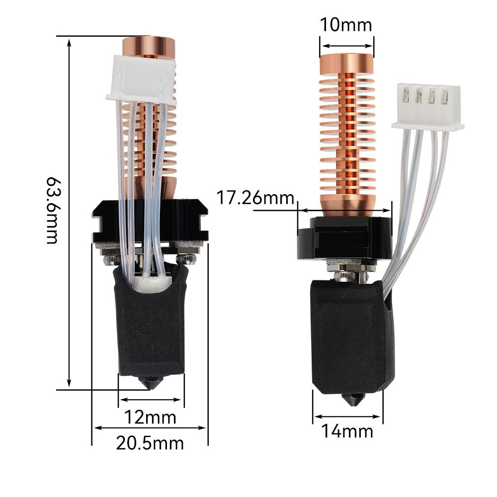 Zestaw dysz do drukarki 3D Fla – Hotend 0.4Mm recenzja i cena