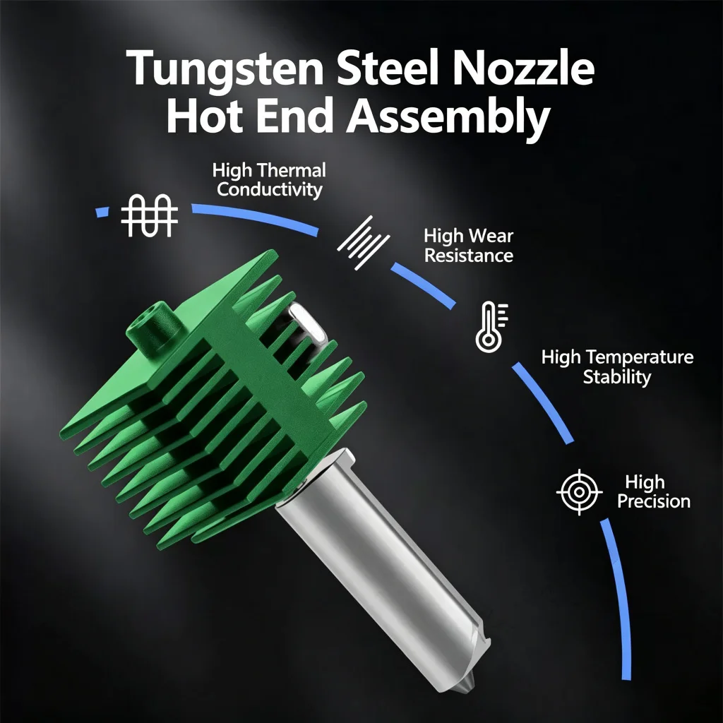 Nowy zestaw Hotend z wtryskiwa – Nozzle Tungsten recenzja i cena